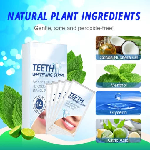 14 Days teeth whitening strips