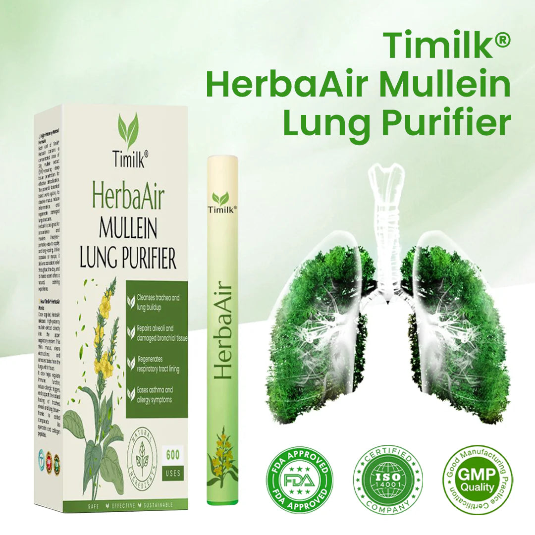 Timilk® HerbaAir Mullein Lung Purifier
