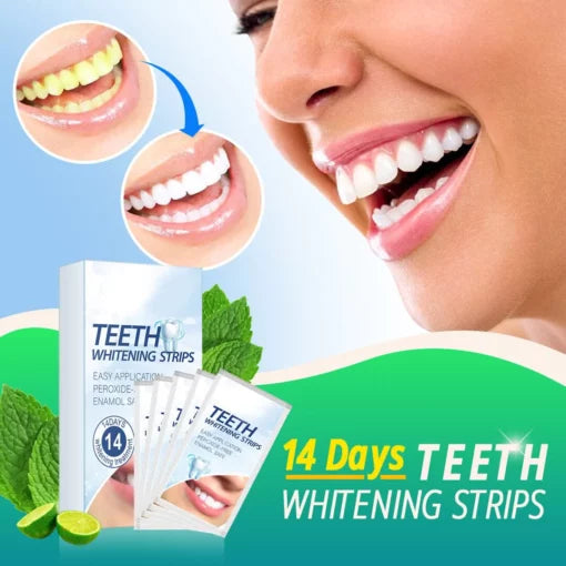 14 Days teeth whitening strips