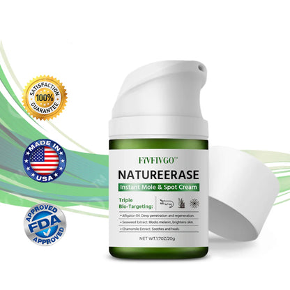 ✅ Official Store: Fivfivgo™ NatureErase Instant Mole & Spot Cream