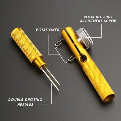 Speed fishing knot tool