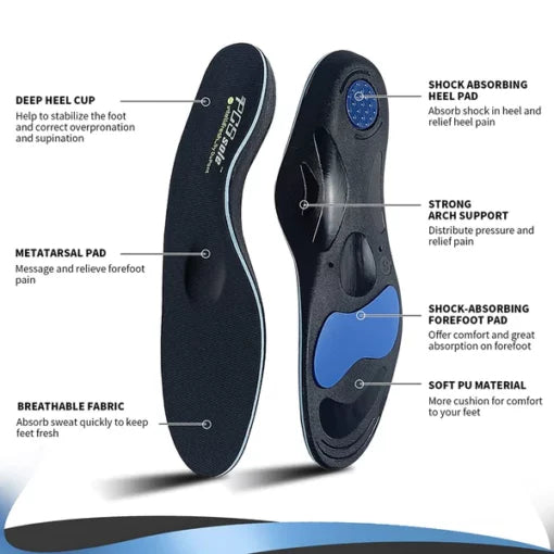 PCSsole orthopedic high arch support insole (35 mm)