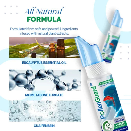PollenGuard™ nasal spray for allergies
