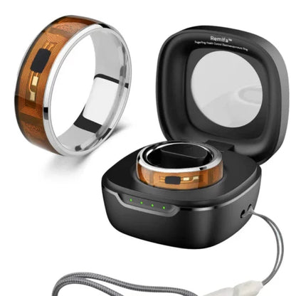 Remifa™ SugarRing electroacupuncture ring for health monitoring
