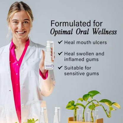 Oral care spray with clove oil
