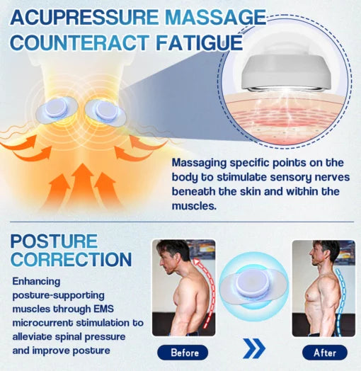 Sugoola™ [Tens] Electrical Nerve Stimulation Therapy – Smart Portable Massager