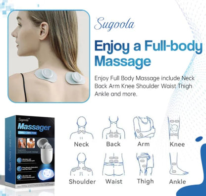 Sugoola™ [Tens] Electrical Nerve Stimulation Therapy – Smart Portable Massager